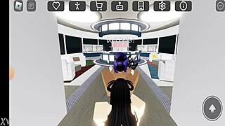 Roblox BBC Futanari Monster Cock Fucks White Girl Hard Part 1