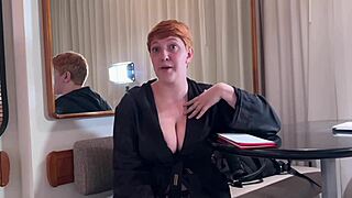 Casting Curvy Redhead Teen Blowjob Turns Into Wild Hotel Fuck Gone Wrong