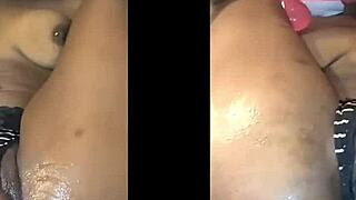 freaky roommate squirts piss in missionary with huge black cock part 1