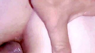 skinny mature wife squeezes into erotic bodysuit. cheats wildly with huge cock anal pounding