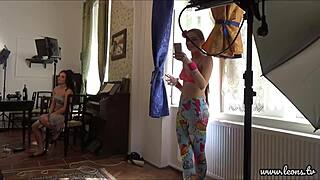 yo these party girls twerking thongs so tiny flashing pussy tits ass everywhere