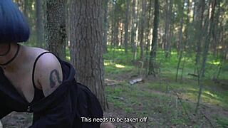 Think you'd pay to bend this curvy housewife over in the forest for raw doggystyle cash fuck?