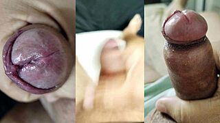 check out my small dick foreskin compilation jerking off while gf masturbates her wet pussy part 12