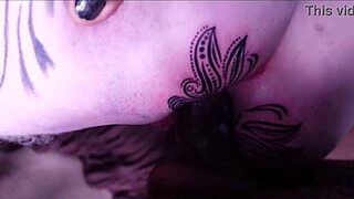 wife got ass tattoo without permission so i ripped clothes fucked her ass to celebrate