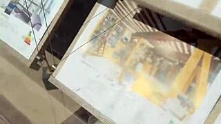 stunning babe bella mia joins exciting date adventure in paris