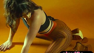 Petite big ass brunette teen strips revealing pierced small tits bubble butt