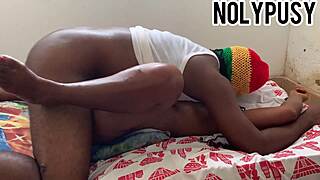 Young Couple Shares Passionate Missionary Sex And Moaning On Christmas