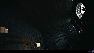 blonde elf girl slips sex parasites into octokuro during medieval lesbian fantasy fuck