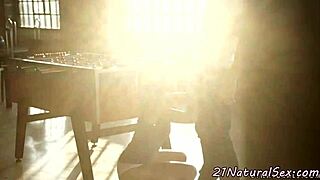 Hey this model's sucking cock like total pro babe! 👅🍆💦