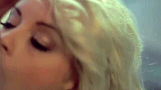 Blonde mature milf couple shares erotic blowjob and handjob secrets?