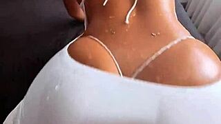 that dress clings better now oily wet colombian pussy pounded hard