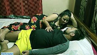 I blast cum deep in sexy bhabhi's wet pussy after she plays with it 💦😈 clear hindi audio