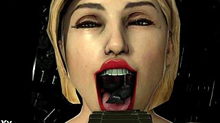 giantess nicole vore swallows huge tits and belly whole