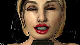 giantess nicole vore swallows huge tits and belly whole