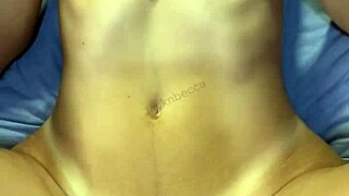 slutty girlfriend gets missionary fucked bent over doggystyle by roommate