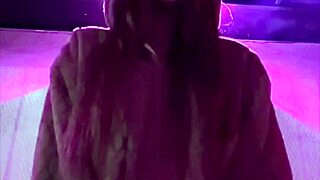 Artemisia Love smokes sexy outdoors solo