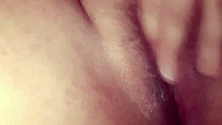 best jerks small foreskin cock cums ex teen 18+ masturbates wet pussy big tits part 2 homemade