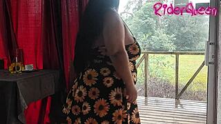 ever wonder how good it feels fucking my curvy milf stepmom alone at home