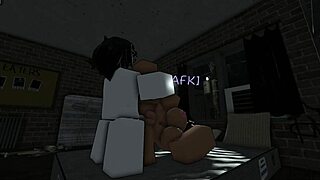 they bend over for intense doggystyle in roblox apartment game