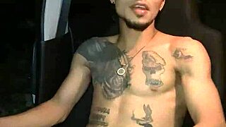 sexy dominicano dances wild but holds back from public cock action