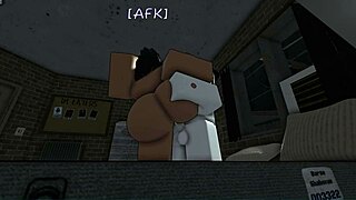 they bend over for intense doggystyle in roblox apartment game