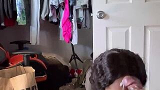 😍 whoa, check this ebony babe giving that sloppy morning head with spit and love! 💦👅