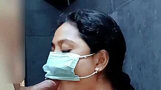 desi boudi why sneak bathroom fucks with servant when pussy craves it?