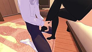 Koikatsu Party Teacher Gets Fucked Hard in Wild Group Action