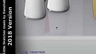 aww little snatcher hentai turns dude into yummy cake scene yum