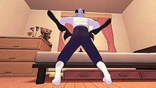 Koikatsu Party Teacher Gets Fucked Hard in Wild Group Action