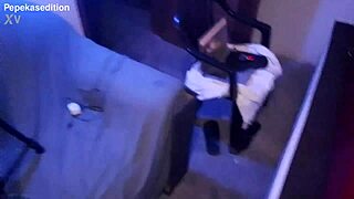 vivi guedez switches between cocks in hot blowjob action