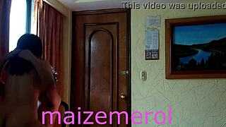 curvy latina fan gets bent over fucked rough doggystyle in cdmx hotel room