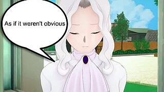 Koikatsu Party Teacher Gets Fucked Hard in Wild Group Action