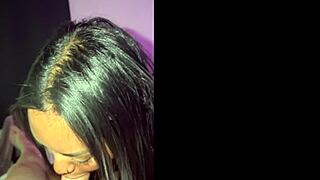 Brazilian whatsapp hottie sucks cock nonstop teaser!