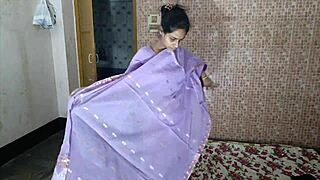 what if busty desi bhabhi gets her tight pussy and ass destroyed by horny neighbour uncle?