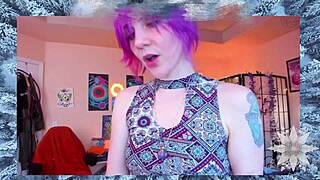 milf girlfriend: finger my wet pussy while i lick and vibe to horny cum bliss