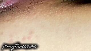 Husband Watches Filipina Wife Get Her Wet Pussy Licked By Boyfriend 😍🔥💦