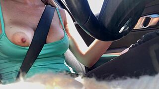 Italian Milf Artemisia's Massive Natural Tits Bounce Seductively in Solo Show