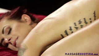 oiled tana lea deepthroats then missionary pounded by monster cock?