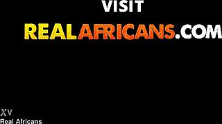 Sneaky African Teens Fuck Hard