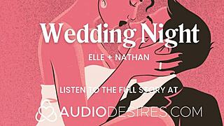 she was begging for his cock right there at the wedding, he creampied her deep as the new wife