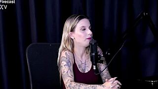 best moments just joana submits in bisexual bdsm swingers interview with baby fire on sheer red