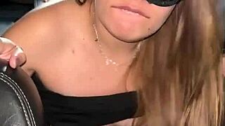 young horny wife can't resist sitting on husband's friend's thick cock humiliating cuck after party