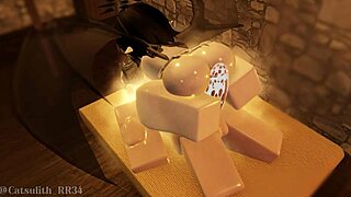 rough pounding dragon girl bent over missionary creampie footjob across castle part 3