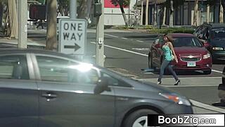 i explode watching her big tits shake during intense dominant pussy pounding orgasms