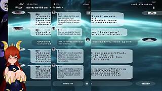 whisper from the stars part 1 i cant believe her huge tits in this comic game sexy as hell