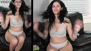 jazmin's lingerie and swimsuit modeling shakes that curvy ass? 