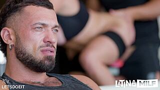 I Can't Resist This Latina Milf's Fitness Fuck Cravings