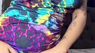 Bad girl uai safada toys her big ass and tits