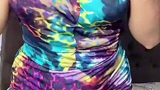 Bad girl uai safada toys her big ass and tits